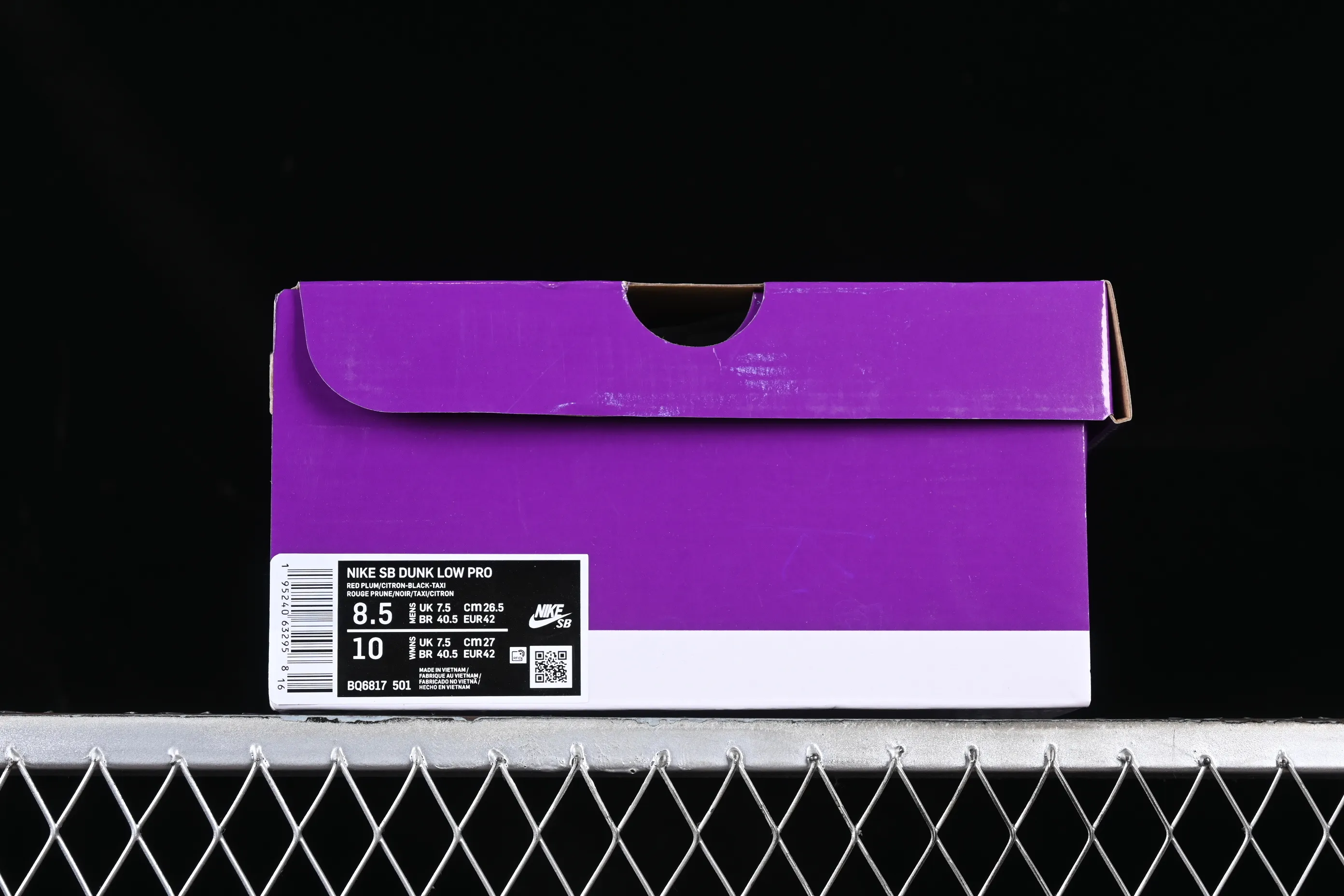 All Categories Nk SB Dunk Series Nk SB Dunk Low Low-top Shoes Nk Dunk SB Low SP Black Rose Red Retro Low-top Casual Sports Skateboard Shoes BQ6817-501